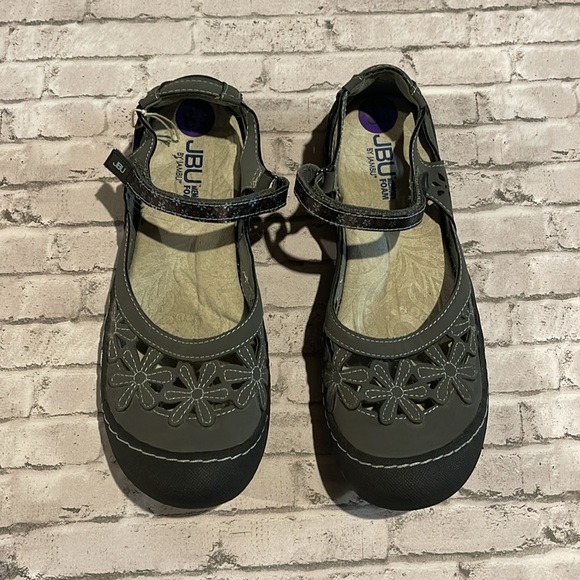 NWT JBu by Jambu Memory Foam Women’s 8.5 GRAY - Picture 2 of 6